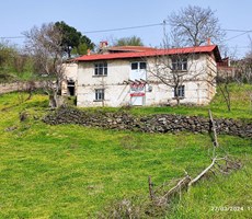 ÇANAKKALE ÇAN KALBURCU KÖYÜNDE KÖY İÇENDE MÜSTAKİL TAŞ EV