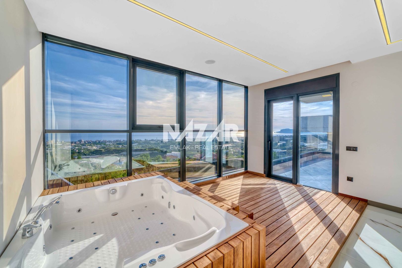 Alanya Kestel Yaylalı Deniz Manzaralı 4+1 Müstakil Villa 282 m2