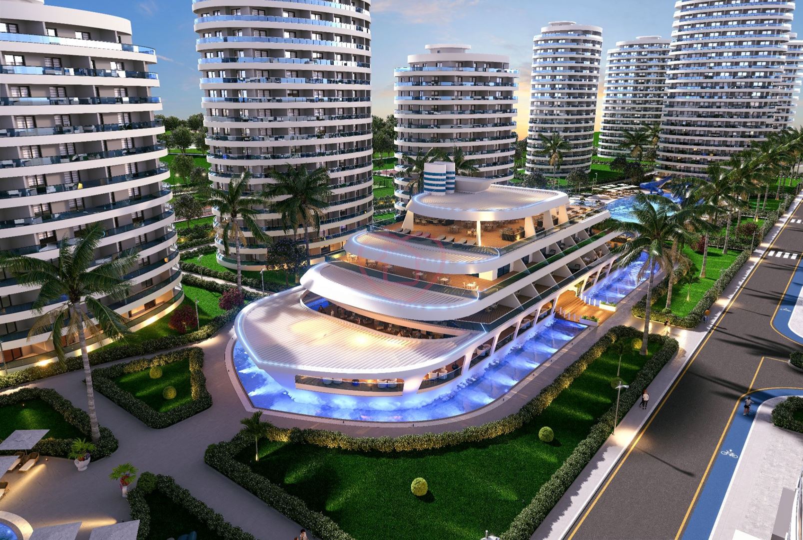 1+1 Apartment for Sale in the Best Project in Iskele, Northern Cyprus