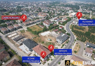 ALTIN EMLAK'TAN KARA HACIMUSA MAH. FIRSAT 2+1 SATILIK DAİRE
