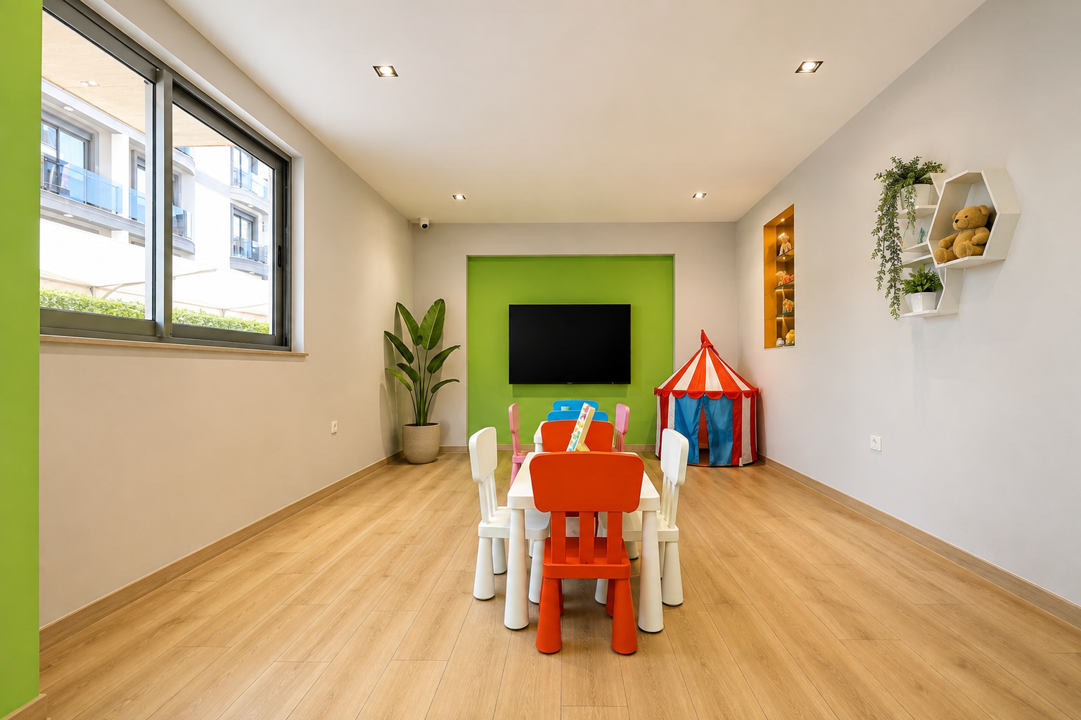 ALANYA KESTELDE DOĞA VE ŞEHİR MANZARALI MUHTEŞEM KOMPLEKS İCERİSİNDE 3+1 SATILIK PENTHOUSE · 26 · Fotoğraflar