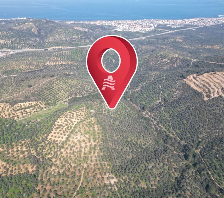ALTIN EMLAKTAN BURHANİYE PELİTKÖYDE SATILIK 5137 M2 ZEYTİNLİK