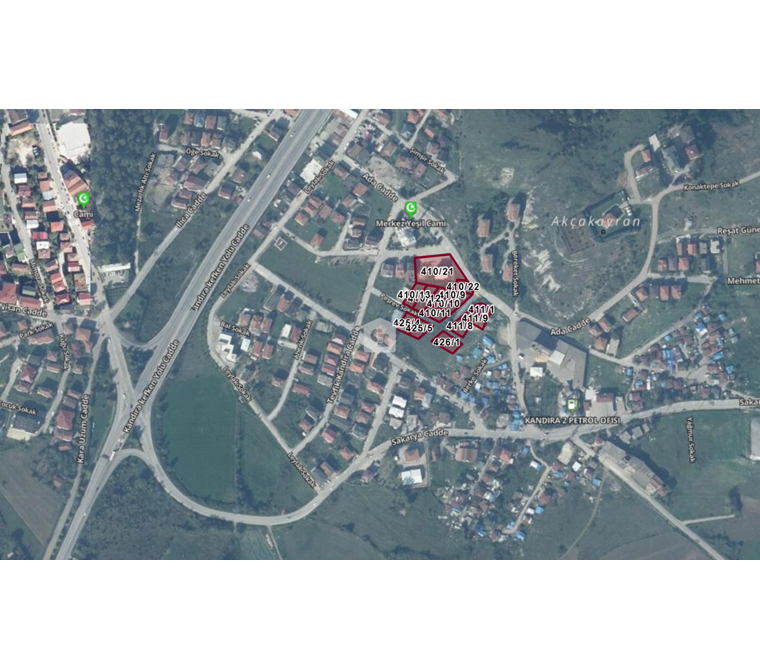Kocaeli Kandıra Akdurak Satılık 551 m² Arsa