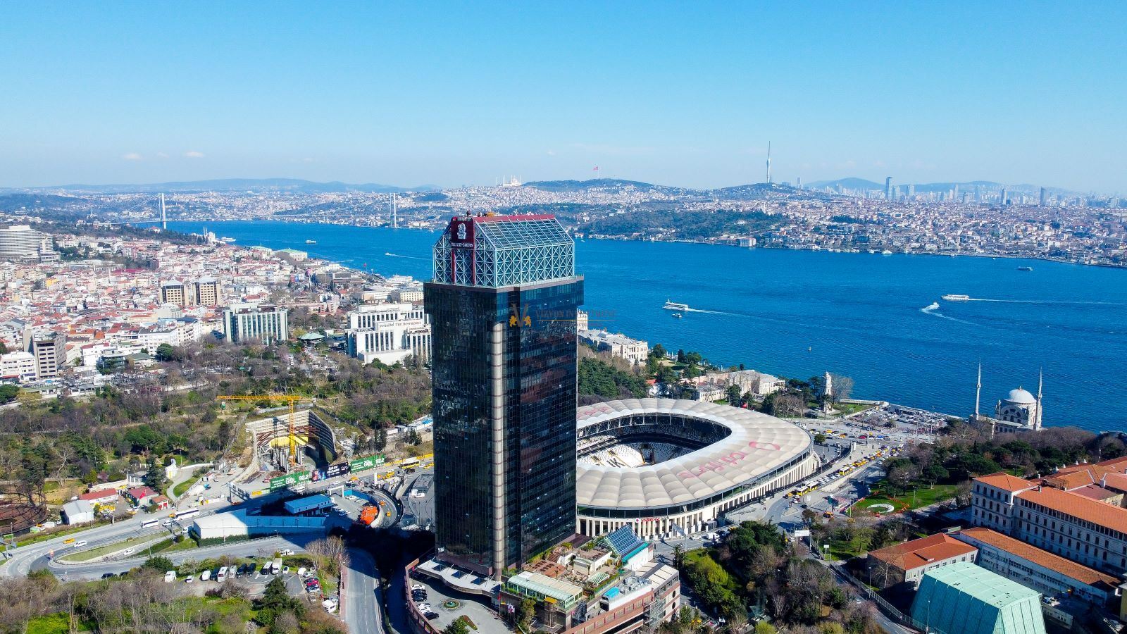 Ritz Carlton Süzer Plaza da Manzaralı Ön Cephe 2+1
