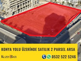 KONYA YOLU ÜZERİNDE SATILIK 2 PARSEL ARSA P78717