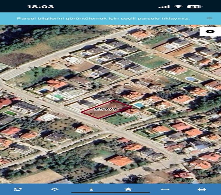 MUĞLA FETHİYE KARGI MAHALLESİ'NDE SATILIK 773 M² ARSA - İMAR DURUMU MÜKEMMEL