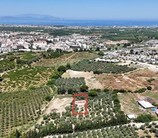 KUŞADASI DAVUTLAR'DA SATILIK 5 VİLLA(1350m²) İMARLI ARSA