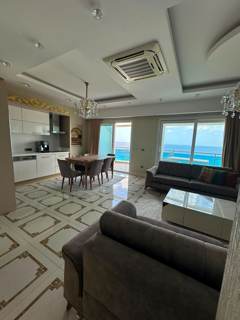 ALANYA MAHMUTLAR’DA DENİZE SIFIR MUHTEŞEM DENİZ MANZARALI 2+1 PENTHOUSE · 4 · Fotoğraflar