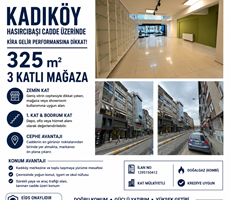 Hasırcıbaşı Caddesine 15mt cephe Kira gelir performansına dikkat