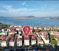 ALTIN EMLAKTAN AYVALIK ARMUTÇUKTA SATILIK 4+1 ÇATI DUBLEKS
