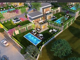 Bodrum Yalıkavak'ta Deniz Manzaralı 5+1 Özel Havuzlu Lüks Villa