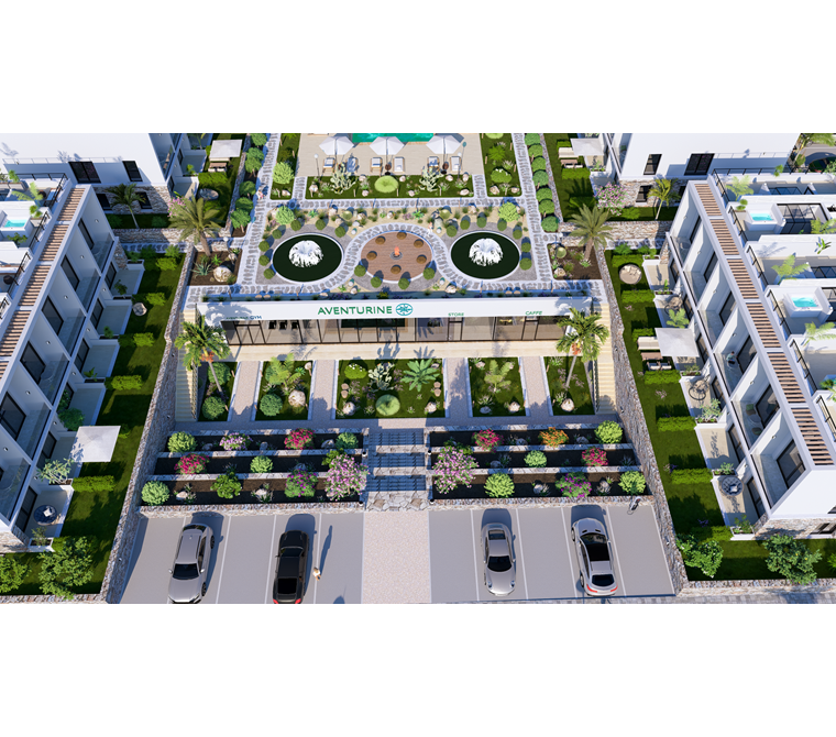 2027 ARALIK ANAHTAR TESLİMLİ KIBRISIN YÜKSELEN YILDIZI ESENTEPE'DE DAİRELER