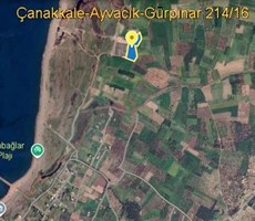 ÇANAKKALE AYVACIK GÜRPINAR’DA DENİZE YAKIN, YATIRIMLIK TARLA FIRSATI