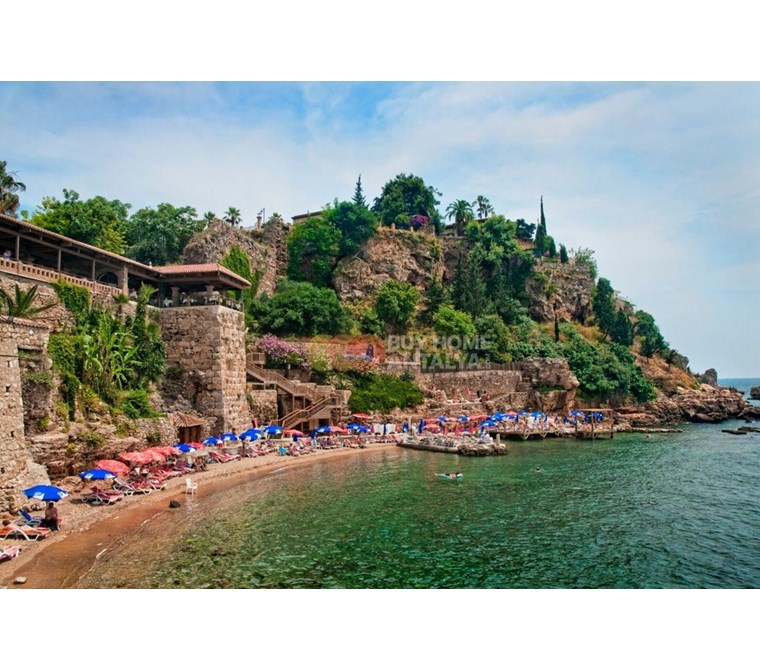 Apartments for Sale in Antalya Center Close to Old City, Marina, Hadrian's Gate and Mermerli Beach