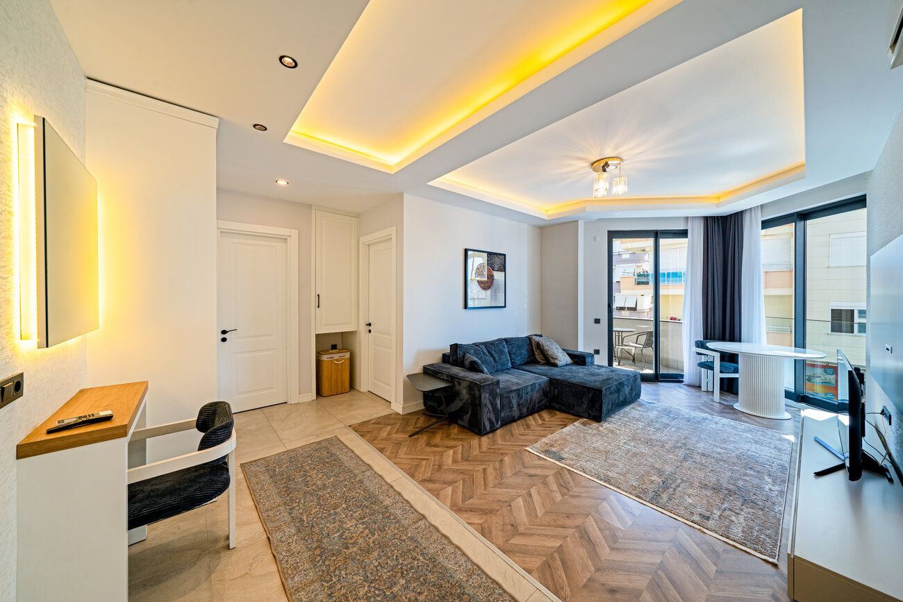 FULLY FURNISHED 3+1 SEAFRONT APARTMENT FOR SALE WITH SEA VIEW IN ALANYA CENTER · 3 · Photos