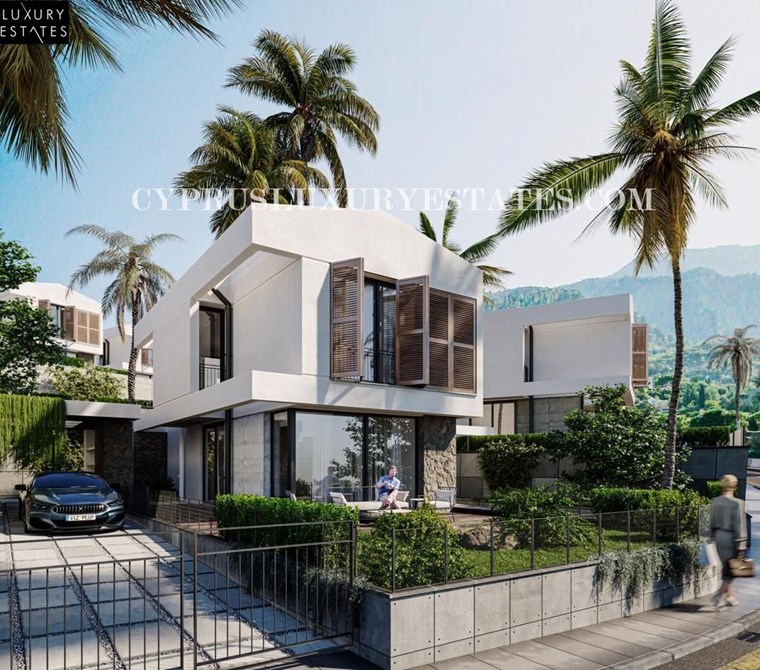KİBRİS GİRNE ALSANCAKDA 3+1 LUXURY HAVUZLU VİLLALAR !