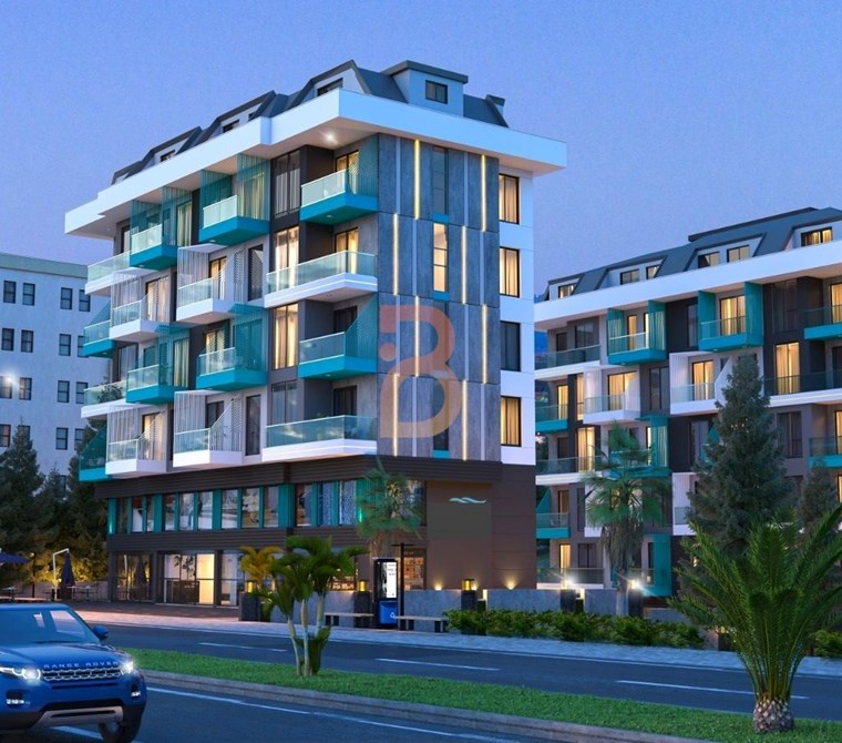 Apartment 1+1 Project In The Center Of Alanya - Dream Homes