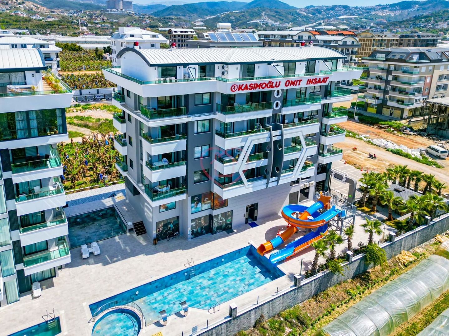 Продажа квартиры 2+1 в Azeroth Enesay Residence с видом на море и горы