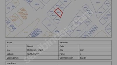 İNCİRYA EMLAKDAN DENİZLİ 3. SANAYİ BÖLGESİNDE SANAYİ PARSELİ