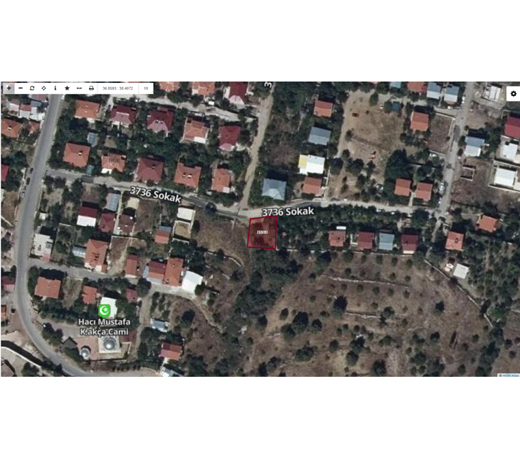 POYRAZ'DAN KONYAALTI GEYİKBAYIR DA SATILIK 340m² ARSA