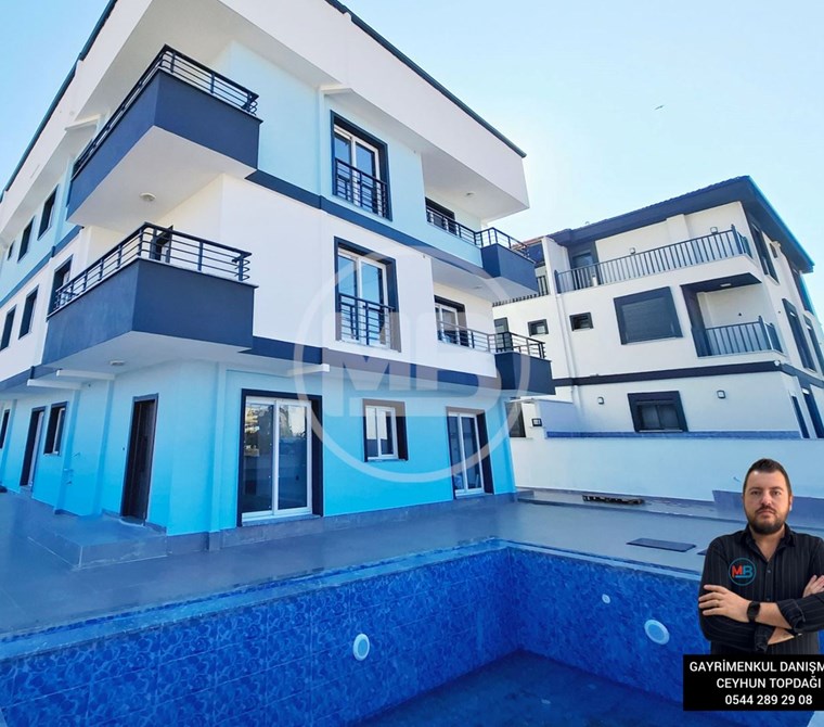 DİDİMDE SATILIK 1+1 SIFIR ORTA KAT HAVUZLU ÖN CEPHE DAİRE !