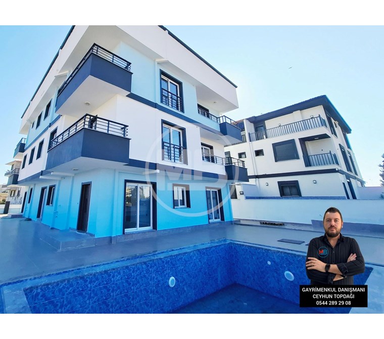 DİDİMDE SATILIK 1+1 SIFIR ORTA KAT HAVUZLU ÖN CEPHE DAİRE !