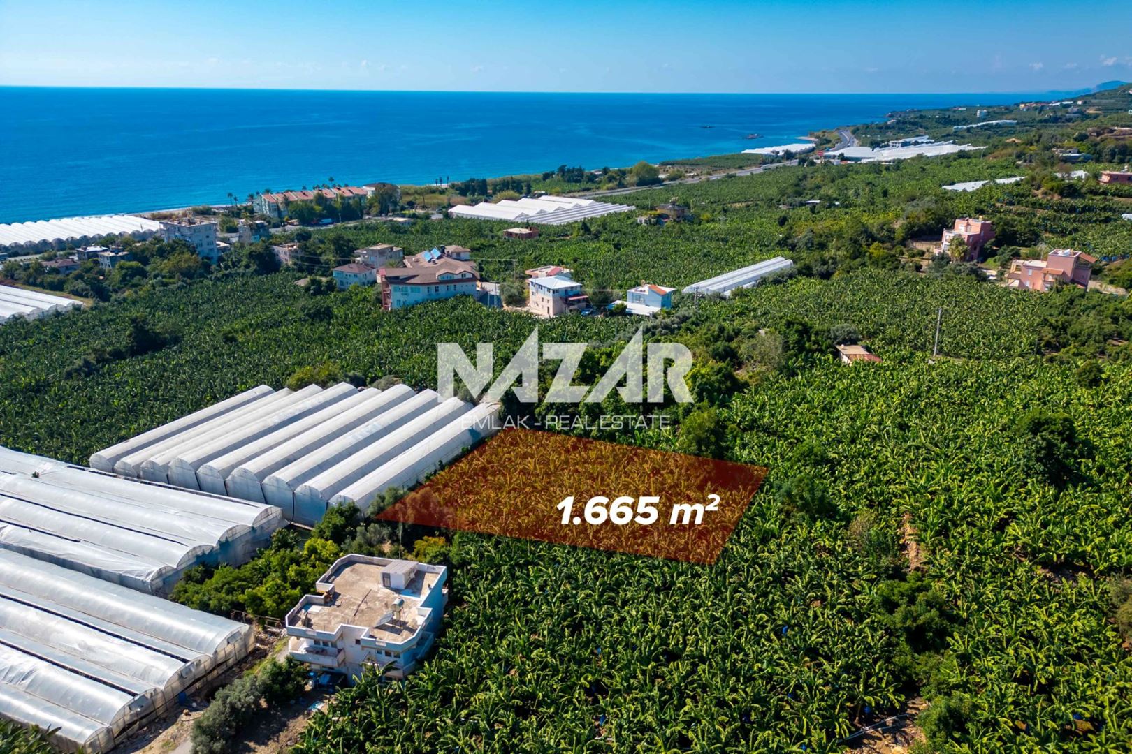 Alanya İshaklı’da 1.665 m2 Deniz Manzaralı Tarla · 6