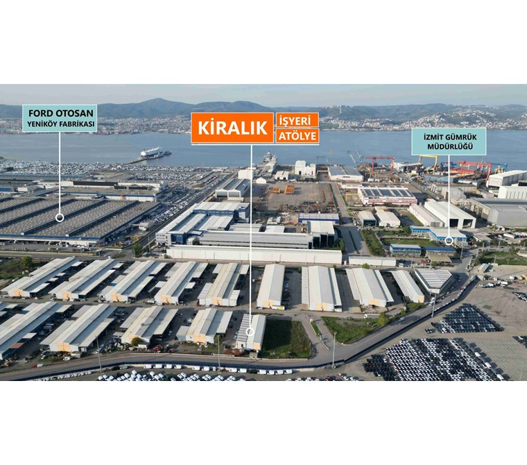 BAŞİSKELE SANAYİ SİTESİNDE 6'LI KULLANIMA HAZIR KİRALIK DÜKKAN