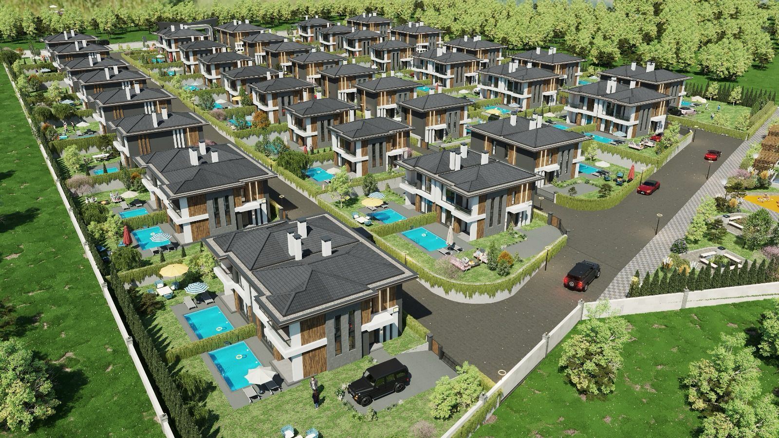 Şener GYD'den Gebze Merkeze 15 dk, Site içi, Süper Lüks Villa