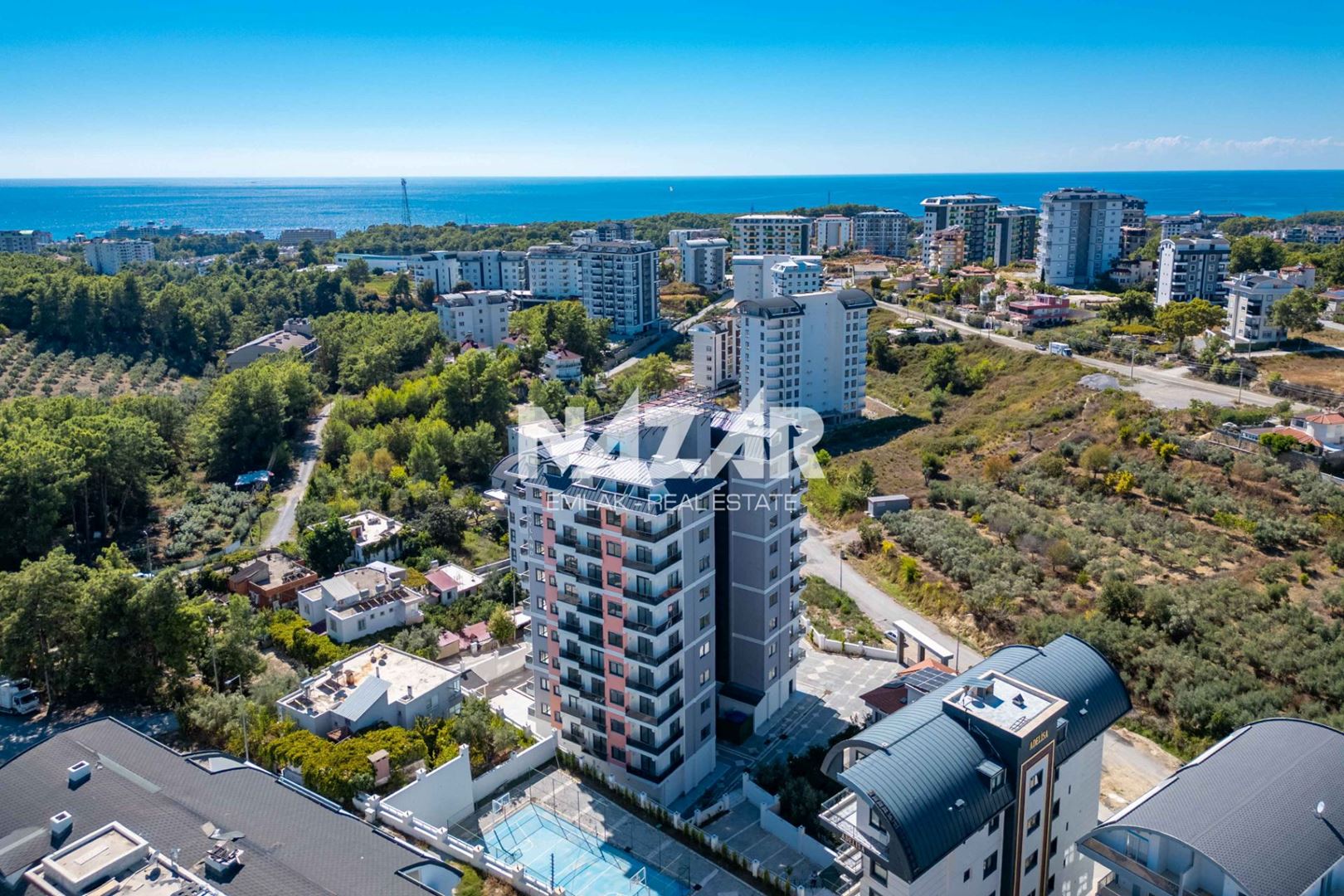 1+1 Flat for Sale at Skyland Residence in Avsallar, Alanya – 45 m²