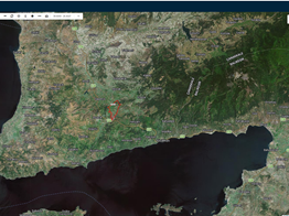 Çanakkale Ayvacıkda Orman ve Dereye Cephe 8597 m2 Satılık Tarla