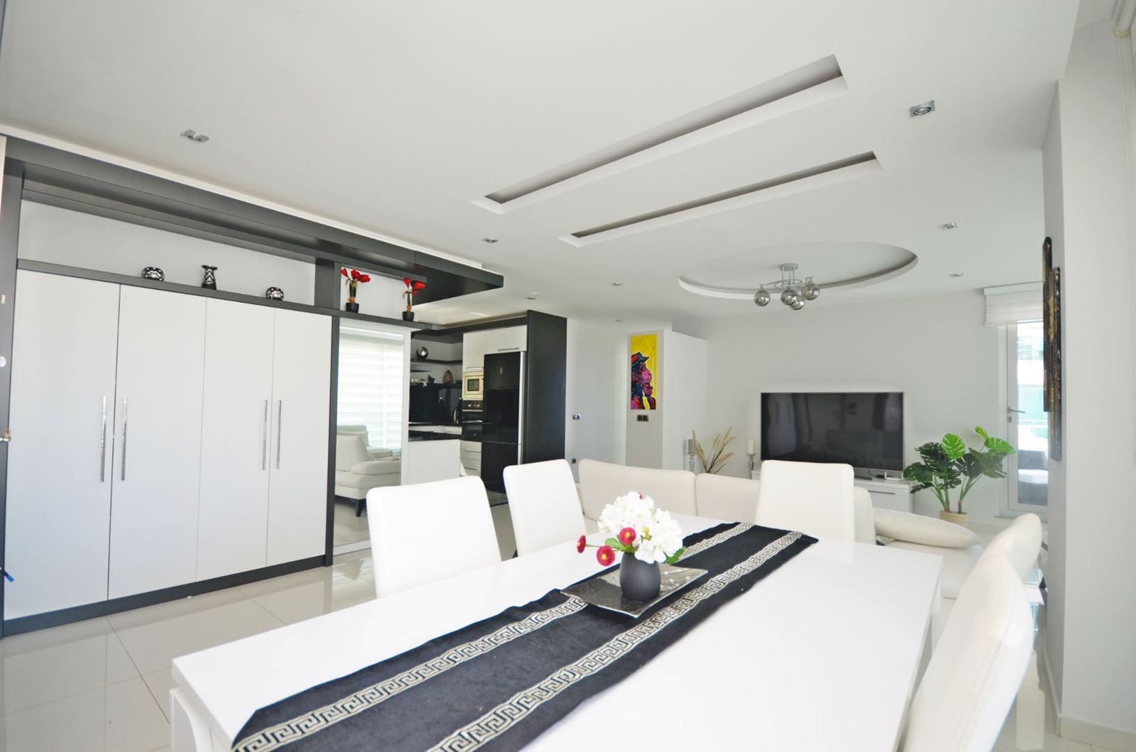 ALANYA KARGICAK’TA DENİZE 300 METRE FULL EŞYALI 2+1 DAİRE · 4 · Fotoğraflar
