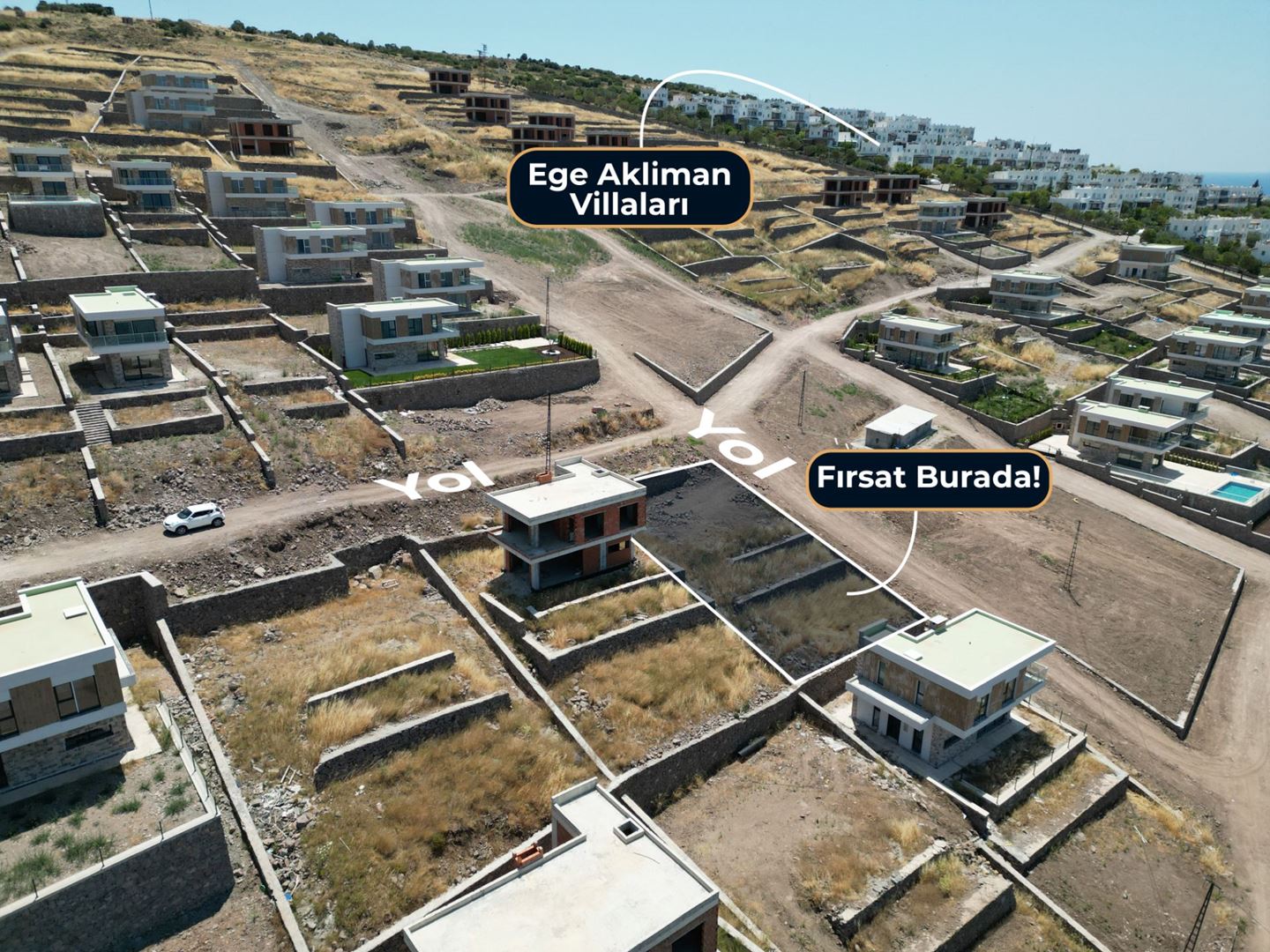 Babakale Akliman'da Panoramik Deniz Manzaralı | 548 m² | %10+%10 Villa İmarlı | Müstakil Tapulu — Çanakkale gayrimenkul ilan…