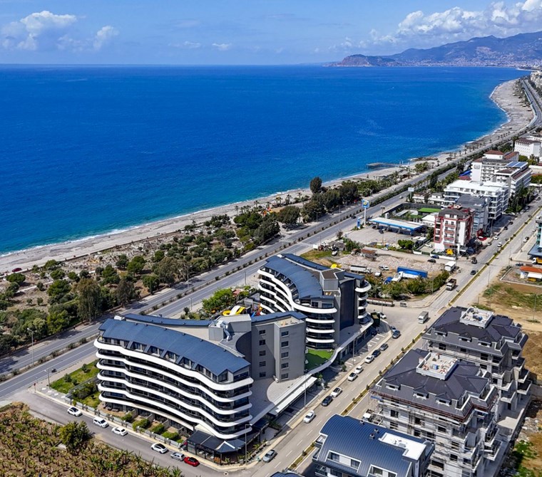 KARGICAK'DA DENİZE SIFIR LÜKS REZİDANS 2+1 MANZARALI DAİRE