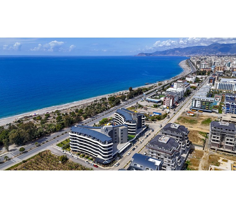 KARGICAK'DA DENİZE SIFIR LÜKS REZİDANS 2+1 MANZARALI DAİRE