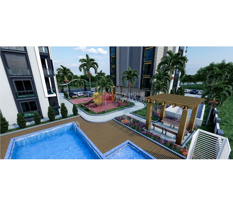 Brand New Apartments for Sale Suitable for Investment and Living in Kepez, Antalya