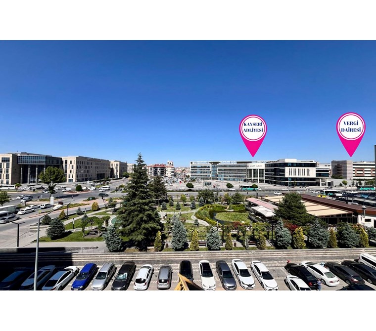 AKDAMAR -Adliye Karşısı Tabela Değeri Yüksek Kiralık Ofis !