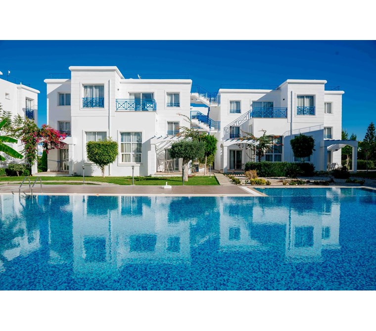 KIBRIS ,GİRNE,ALSANCAK, BLUE MARE SİTESİNDE 1+1 KİRALIK,EŞYALI, DUBLEKS, ORTAK HAVUZLU, DENİZE YAKIN
