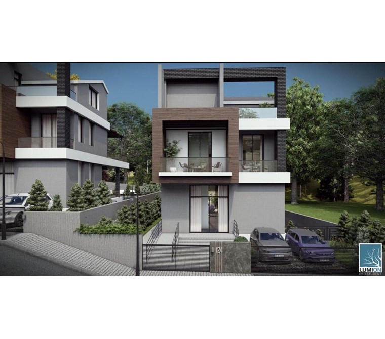 DERBENT’TE TELEFERİĞE YAKIN | MÜSTAKİL HAVUZLU | 6+1 | HER ODASI EBEVEYN BANYOLU | TEK TAPU