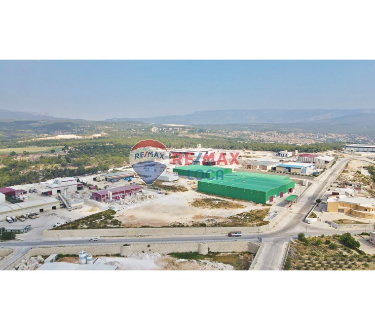 REMAX LOCA SİLİFKE ORGANİZE SANAYİ'DE 5 AYA TESLİM 3.263 M2 DEPO