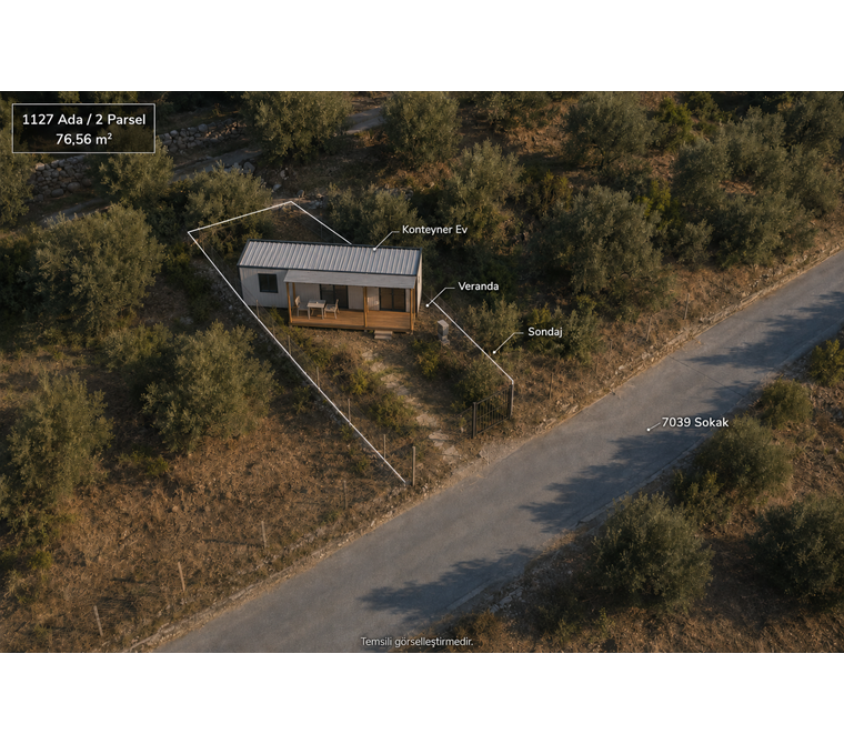 CM GROUP İNVEST | ERDEK ZEYTİNLİ’DE DENİZE 400 METRE, KONTEYNERLİ ZEYTİNLİK