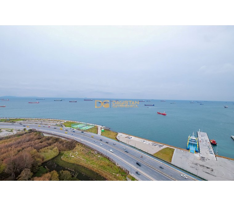 Luxury Furnished 3+1 Apartment with Sea View, 210 m² in Ottomare Residence