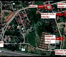 Derbent’te 2+1 temiz, doğalgazlı, teraslı kiralık daire.Mavi/beyaz yaka ile bekar kiracıya uygun.