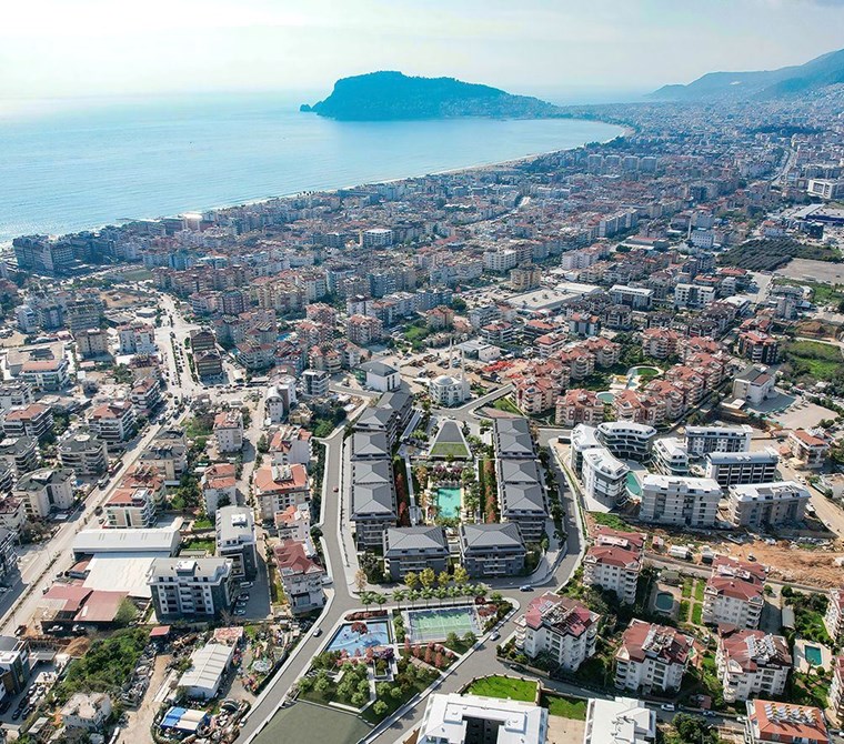 ALANYA DA LÜKS KONSEPT BİR PROJE