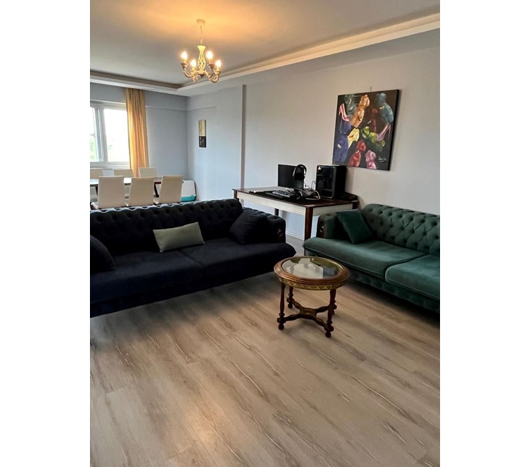 Dalamana Havalimanı yolu üzerinde muhteşem 3+1 daire Eşyalı satılık