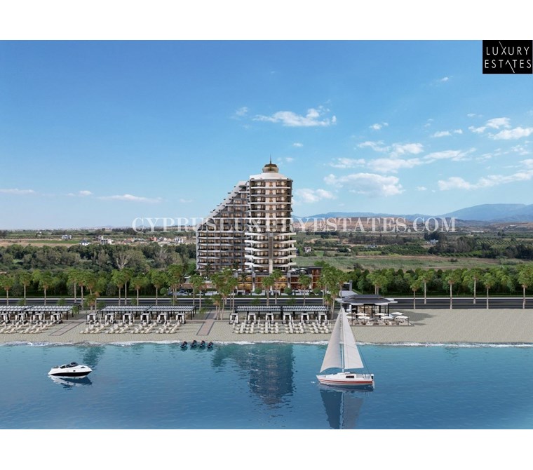 KIBRIS LEFKEDE 1+0 DENIZE SIFIR HOTEL KONSEPTINDE LUXURY REZİDANS DAİRELER !