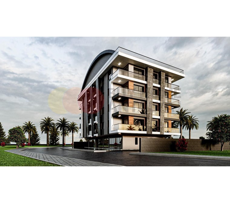 Luxury Apartments with Pool Near the Sea in Konyaaltı, Antalya
