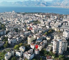 Antalya Satılık Emlak | Antalya Merkezinde Deniz Manzaralı Lüks Dubleks Daire Satılık!