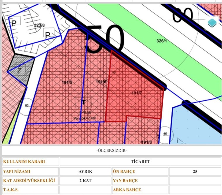 KIZILOT'TA D-400 CEPHELİ, EMSALSİZ KÖŞE PARSEL TİCARİ FIRSAT!