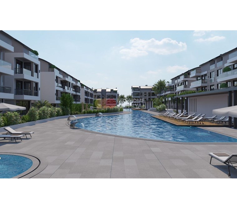 Antalya Manavgat'ta Bölgenin En Büyük Sitesinde Satılık Dağ Deniz Orman Manzaralı Daireler